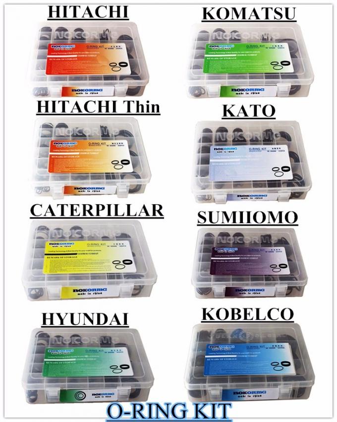 Qualità O Ring Kit PCT del  4C8253 O Ring Box Factory Customized High per l'escavatore