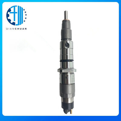 Set di 6 iniettori di carburante Common Rail 0445120236/5263308/6745-12-3100 per parti del motore dell'escavatore Komatsu PC300-8 PC350-8 PC360-8MO Cummins QSL8.9 QSL9